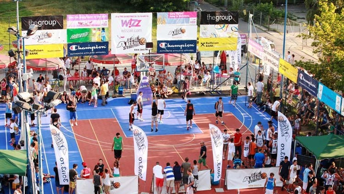 Wizz Air Sport Arena Streetball... vacanță în familie!