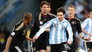 STATISTICĂ‚ | Istoria meciurilor Germania-Argentina la Mondiale. Nemții au câștigat ultimele trei confruntări. Argentinienii, predispuși la cartonașe roșii