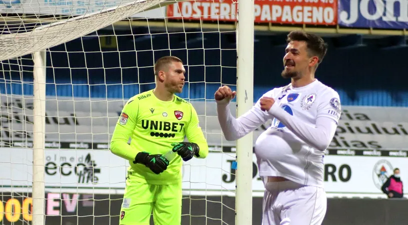Dinamo plânge după Mihai Eșanu! Portarul Gudmund Kongshavn, două goluri printre picioare în meciul cu Gaz Metan Mediaș | VIDEO