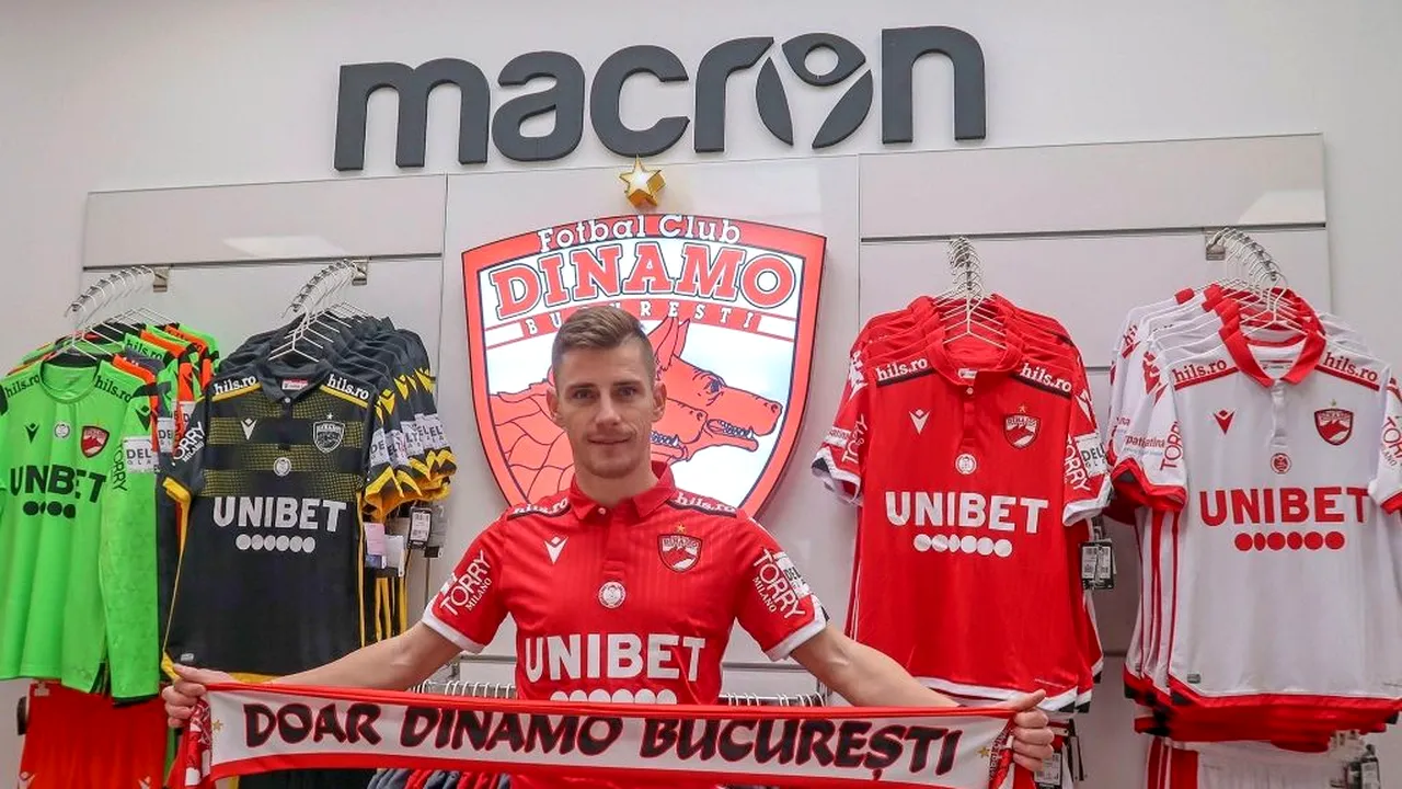 ProSport confirmat: Valentin Lazăr, prezentat oficial la Dinamo! Când va ajunge în cantonamentul din Spania