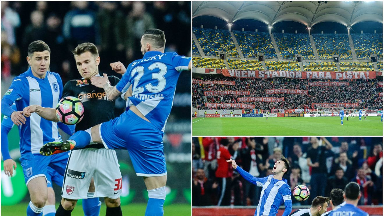 Vor stadion, dar goluri nu vrea nimeni? Dinamo - CSU Craiova 0-0, după un meci în care s-a jucat fotbal doar 20 de minute. Cele două echipe ratează șansa de a urca pe podium