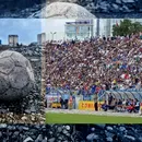 Imagini halucinante și sfâșietoare la Bacău: stadionul transformat în junglă urbană, cu copaci crescând din betonul gradenelor acolo unde marcau Dembroschi, Ciocoiu și Cursaru! EXCLUSIV