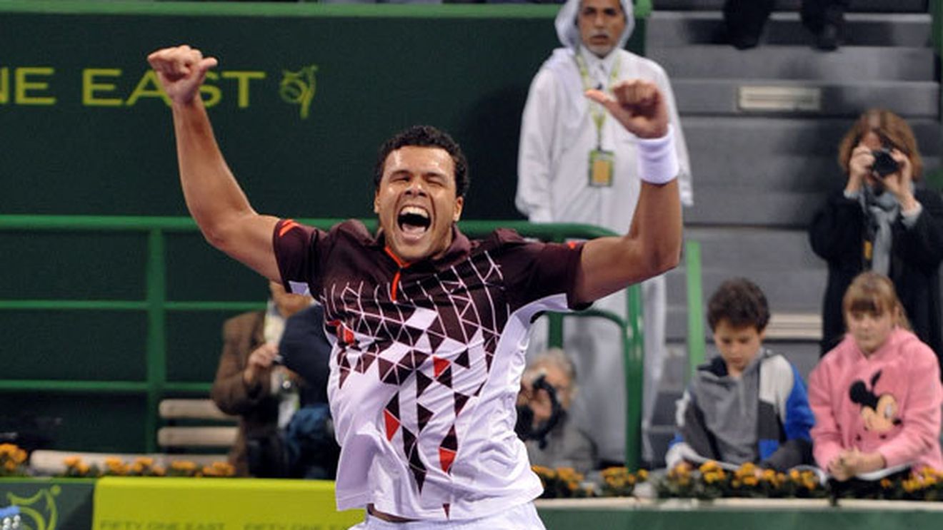 Jo-Wilfried Tsonga l-a învins pe Gael Monfils în finala turneului de la Doha