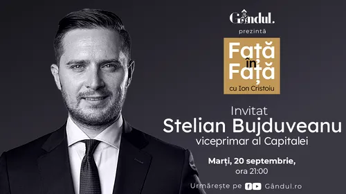 „Față în față cu Ion Cristoiu” începe marți, 20 septembrie, de la ora 21.00