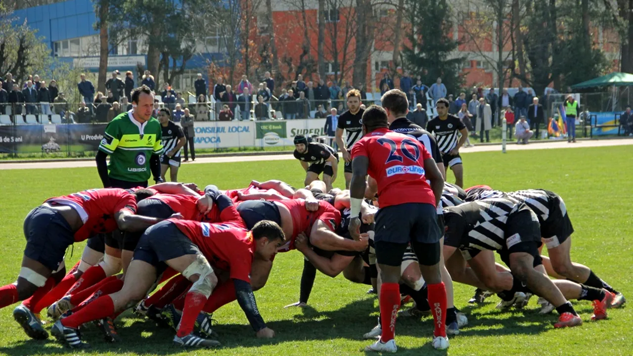 S-au stabilit semifinalele din Cupa Regelui la rugby : Timișoara Saracens - U Cluj și Baia Mare - Olimpia București