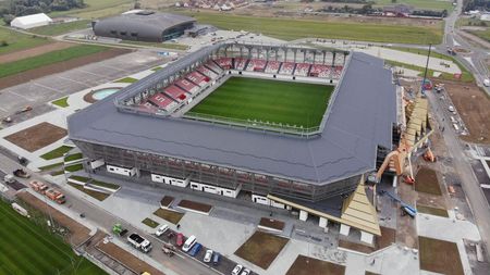 Ceremonia de inaugurare a noului stadion din Sfântu Gheorghe, amânată pentru la anu'! Sepsi OSK va juca însă în noua sa ”casă” până atunci. Prima echipă oaspete a covăsnenilor