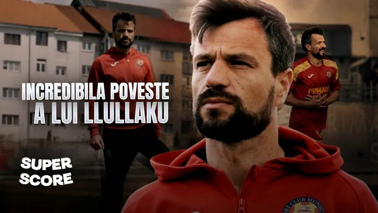 Povestea uluitoare a lui Azdren Llullaku, fostul golgheter din Superligă care joacă acum în Liga 3 (P)