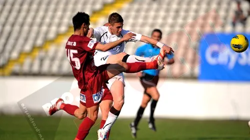 Șah la regii de carton!** Sportul - CFR Cluj 1-1. Studenții au detonat bomba în minutul 90