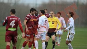 FOTO** Cadu și Tănasă au sărit la bătaie în timpul amicalului CFR-Metalurg! Andone a fost și el la meci