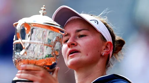 Barbora Krejcikova, reacție emoționantă după câștigarea Roland Garros: „Știu că mă privește din ceruri!” Cui i-a dedicat victoria | VIDEO