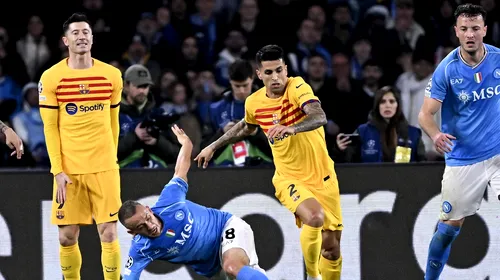 Rezultatele serii în optimile Ligii Campionilor! Napoli o încurcă pe Barcelona, Porto dă lovitura în fața lui Arsenal cu o super execuție la ultima fază a meciului