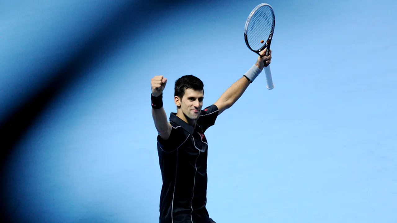 Djokovici va încheia anul pe primul loc în clasamentul ATP dacă va mai obține o victorie la Londra