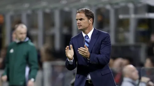 OFICIAL | Lovitură importantă pentru fotbalul din SUA! Frank de Boer a preluat campioana MLS, după ce 