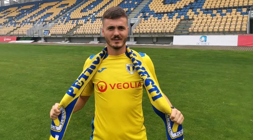 OFICIAL | Marius Chindriș s-a întors la Petrolul. Jucătorul, fost inclusiv căpitan al ”găzarilor”, era îndepărat de la echipa ploieșteană în urmă cu doi ani