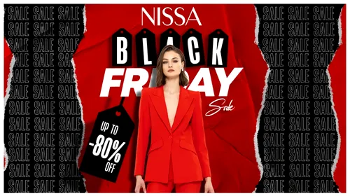 Nissa Black Friday aduce cele mai mari reduceri din an! 10 motive pentru care achiziționarea hainelor in Black Friday este cea mai buna alegere!