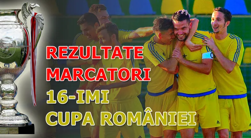 Aerostar a rezistat 85 de minute fără gol în fața lui Dinamo. FC Botoșani o elimină la penalty-uri pe CFR Cluj.** Liderul Ligii 2 a produs marea surpriză a 16-imilor. Toate echipele calificate în optimi