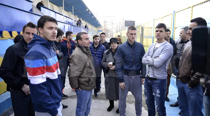Jucătorii Sportului au fost la Mircea Sandu:** 