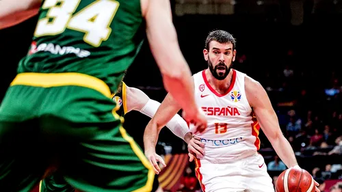 Spania - Argentina, finala CM baschet. Marc Gasol, MVP pentru iberici și aproape de a intra în legendă, prin egalarea unei duble unice până acum. Franța, OUT după victoria mare în fața Statelor Unite | VIDEO