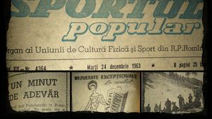 Acum 50 de ani în presa de sport: un minut de adevăr cu Petschovski și Ioan Chirilă. Plus: cum să-ți faci o săniuță, premiile la Pronosport și altele...