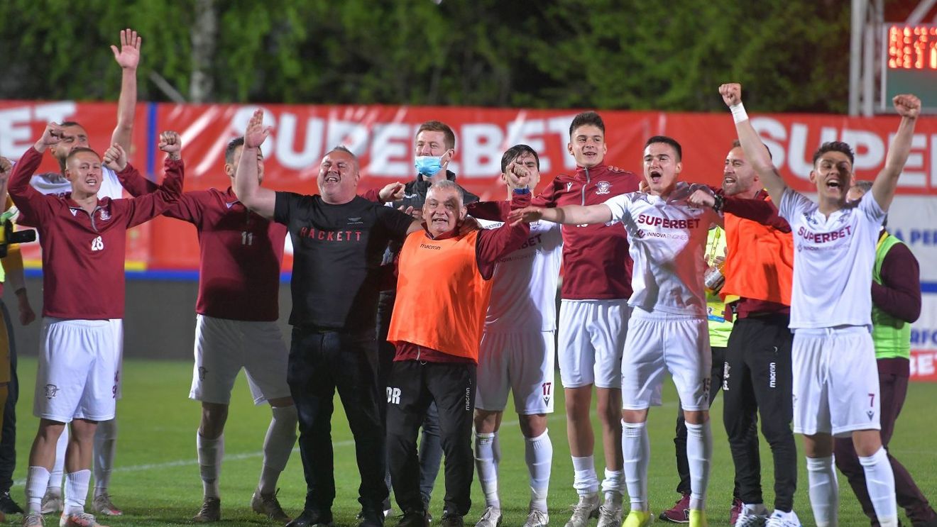 Mihai Iosif, fericit după victoria cu Csikszereda: „Mi-ar plăcea să se termine acum lupta pentru promovare”. Urare specială pentru suporterii Rapidului