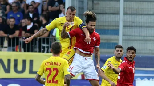 Bravo, Malta! Țara jubilează după meciul cu România: „Joc excelent, mândru că sunt maltez”. Cum e văzut Cosmin Contra