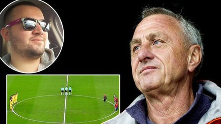 Își cere scuze pentru că a profanat memoria lui Johan Cruyff, pe Cluj Arena: "Mi-a fost rușine când stadionul a aplaudat să acopere strigătul meu"