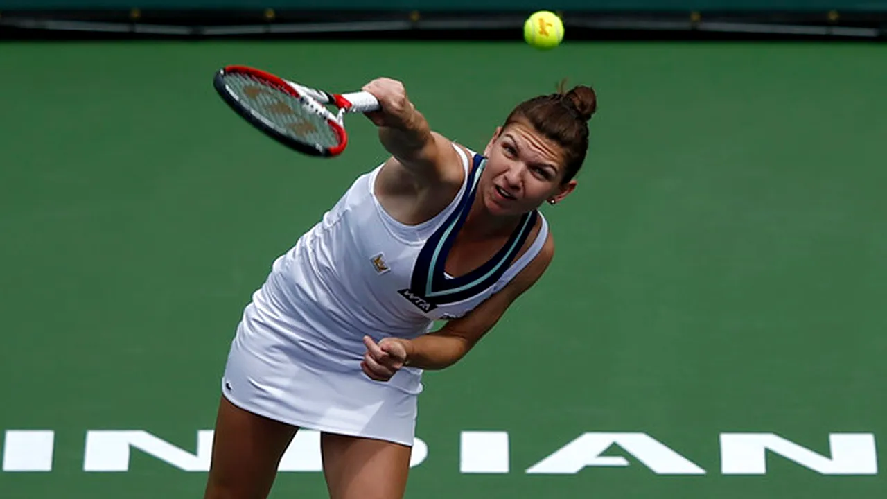 Simona Halep se menține pe locul 5 WTA