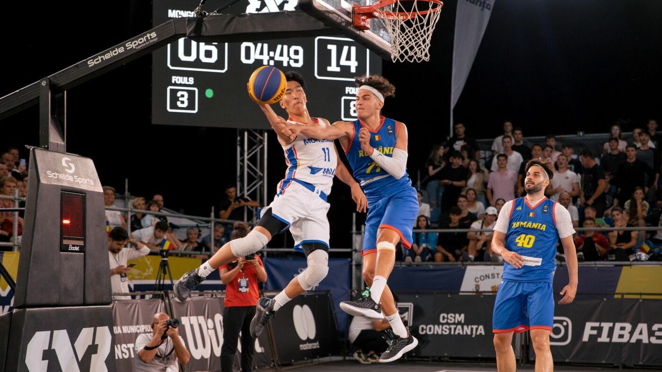 România, printre cele mai bune opt echipe ale lumii la baschet 3x3! Tricolorii joacă azi în sferturile de finala la FIBA 3x3 Nations League Final