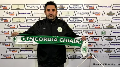 OFICIAL | Claudiu Niculescu continuă ca antrenor în Liga 2. A preluat Concordia Chiajna