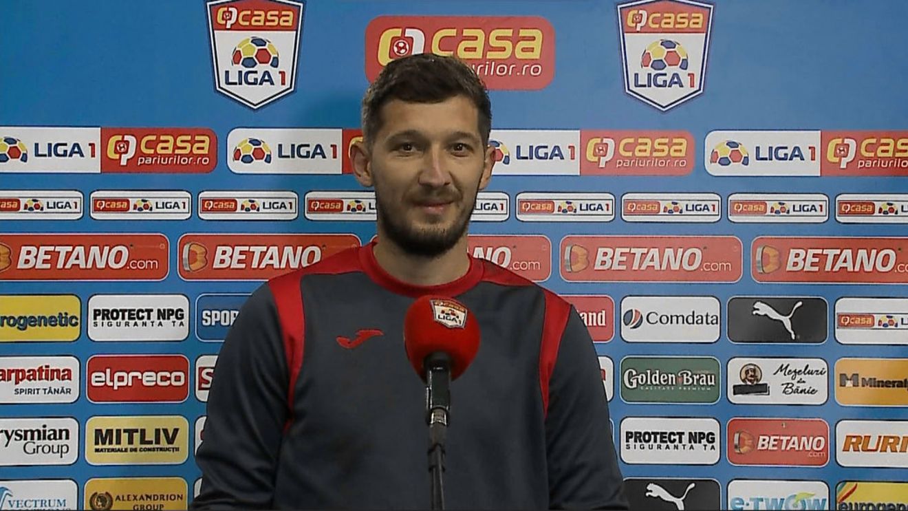 Mihai Costea, gafă impardonabilă la interviul de după meciul cu CS U Craiova. Ce i-a urat lui Adrian Mititelu în pușcărie