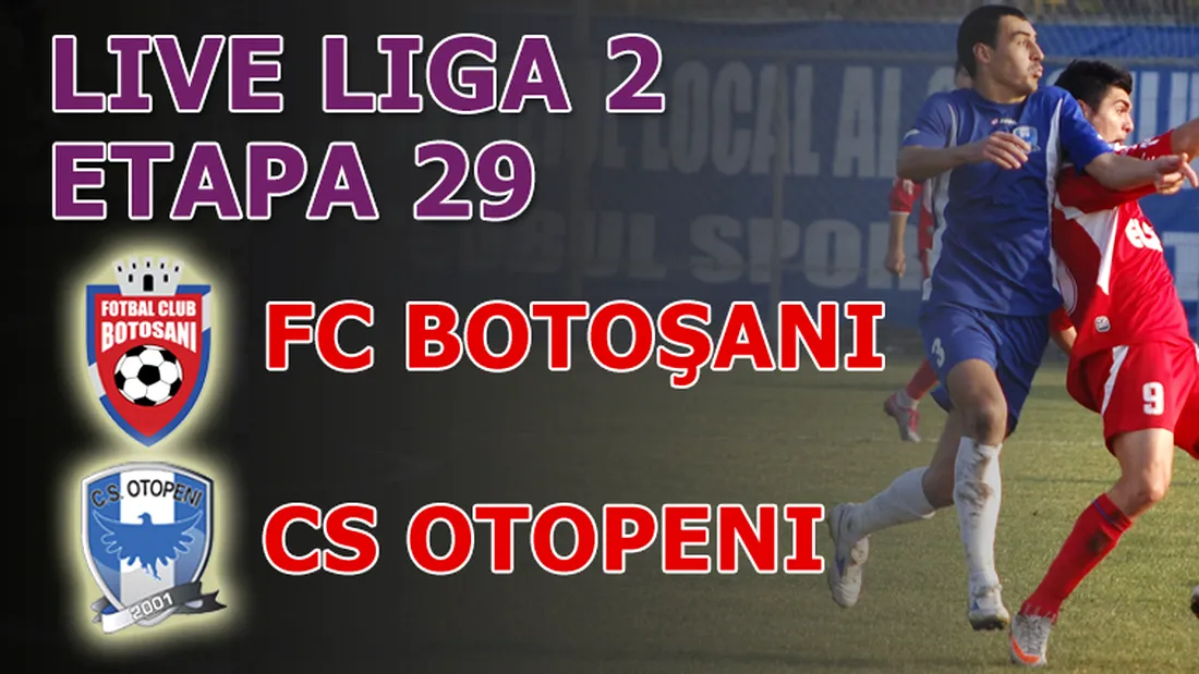 FC Botoșani - Otopeni 1-1!** Golul lui V. Alexandru le fură două puncte gazdelor!