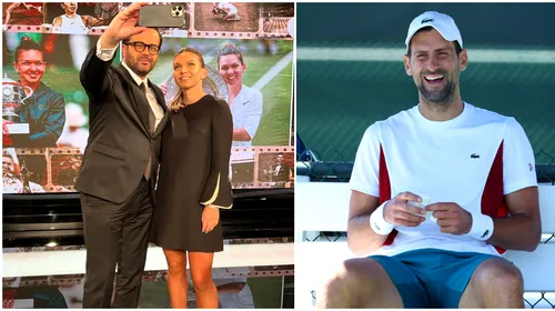 Reacția uimitoare a lui Novak Djokovic când a văzut imaginea cu Simona Halep și Mihai Gâdea! Liderul ATP demonstrează că este alături de româncă în orice situație. FOTO