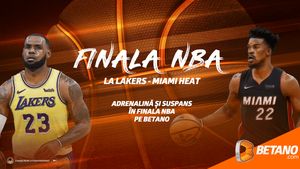 Cote maxime pe Betano la finala NBA!