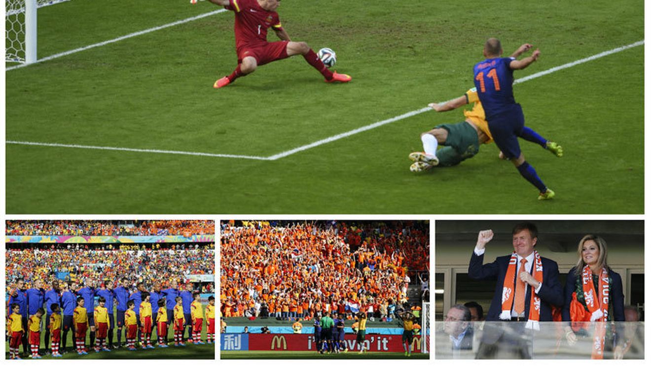 GALERIE FOTO | Australia - Olanda 2-3. Spectacol în teren, dar și în tribune