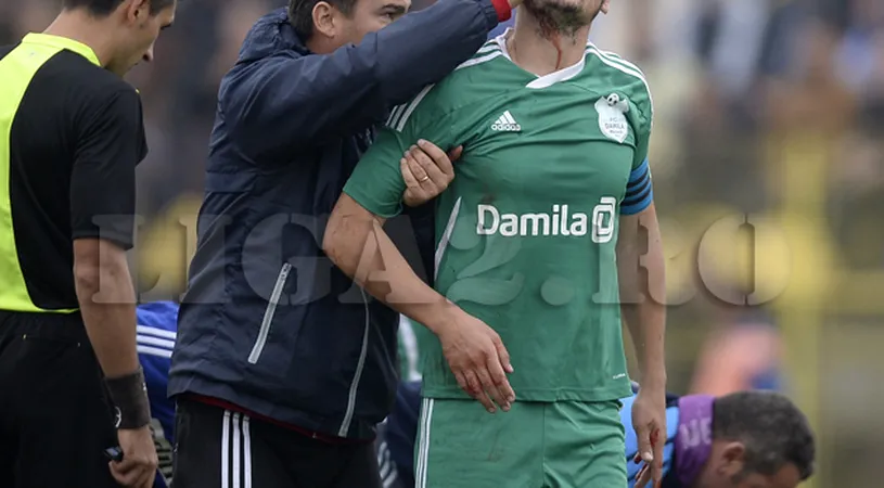 Căpitanul vâlcenilor a fost recuperat după accidentarea de la Roșiori:** 