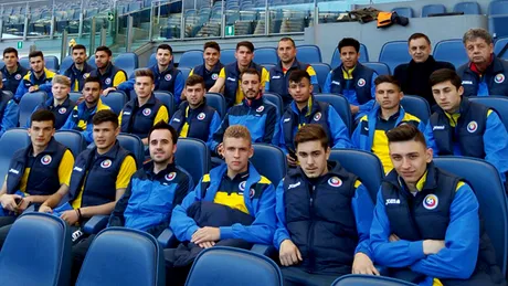 Patru echipe din Liga 2 dau jucători la naționala Under 18 a României.** Tricolorii mici pleacă în Israel