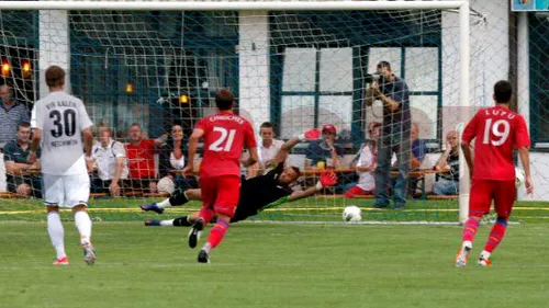 Cu gândul acasă!** Steaua - VfR Aalen 2-1! Steliștii încheie cu o victorie cantonamentul din Austria, însă jocul a fost neconvingător