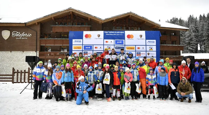 Cupa Teleferic la schi alpin și-a anunțat câștigătorii! Rezultate remarcabile