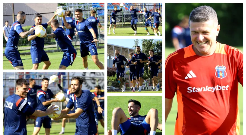 Cu zâmbetul pe buze! Așa a început Steaua pregătirea celui de-al șaselea sezon la rând în Liga 2. Prima noutate e un jucător venit din prima ligă, clubul confirmă cel puțin zece plecări