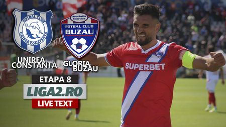 Unirea Constanța - Gloria Buzău s-a încheiat cu un rezultat surpriză. Sub privirile lui Nicolae Dică, jucătorii ”satelitului” neoficial al FCSB au umilit trupa lui Cristi Pustai