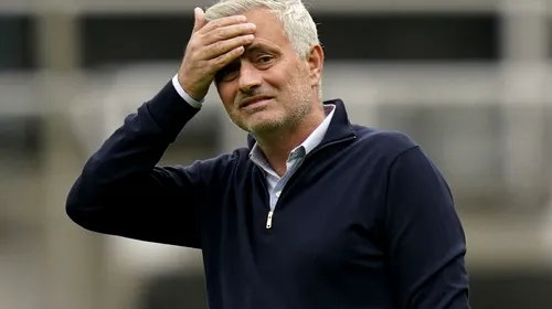 Jose Mourinho s-a prins de șiretlic! Fosta adversară a lui FC Botoșani a micșorat porțile la meciul cu Tottenham: „Eu am simţit că ceva nu e în regulă!”