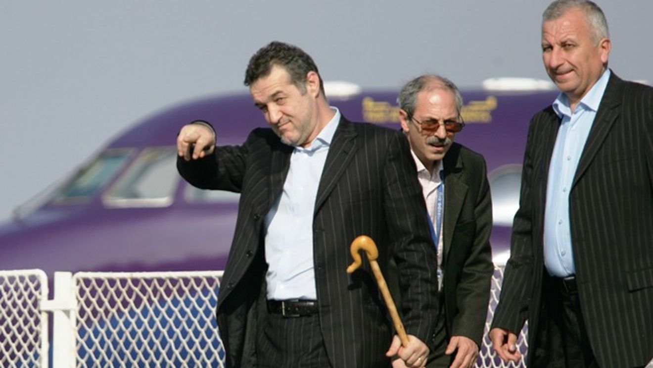 Gigi nu a mai plecat la Craiova deși i s-a pus la dispoziție alt avion!