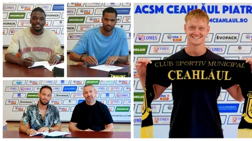 Noua echipă a lui Marcel Pușcaș și-a prezentat primele patru achiziții pentru noul sezon, toți jucători din afara României