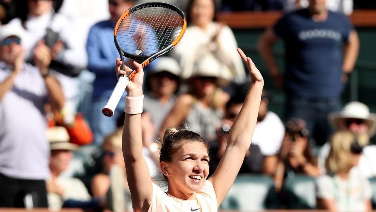 Halep a făcut un gest rar întâlnit în tenis! Arbitrul de la Indian Wells i-a acordat punctul, dar Simona a cerut să rejoace. Reacția adversarei spune totul | VIDEO