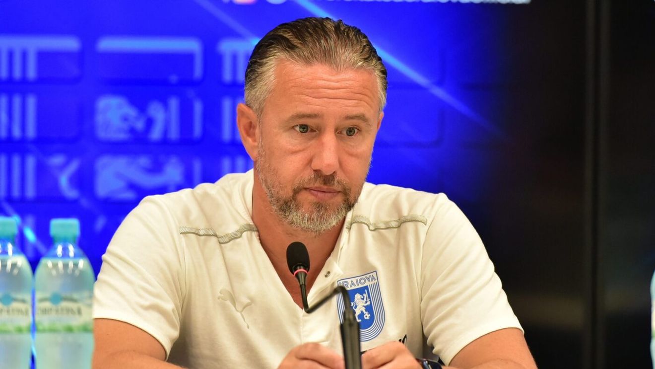 Laurențiu Reghecampf, tot mai mulțumit după victoriile Universității Craiova: „Ne apropiem de ce vreau eu să jucăm, am 16-17 jucători care merită să fie titulari”