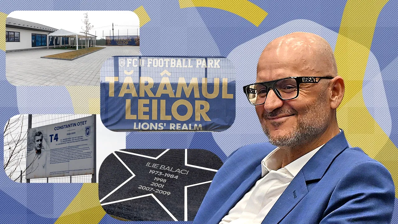 „Tărâmul Leilor” zdruncinați: imagini de senzație cu bijuteria de 12 milioane de euro construită de Adrian Mititelu pentru o echipă, FCU Craiova, care a avut la dispoziție condiții europene dar a eșuat în play-outul Ligii 2. EXCLUSIV