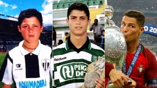 Amintiri din copilăria tristă a lui Cristiano Ronaldo. Ce făcea portughezul când nu avea mâncare. 