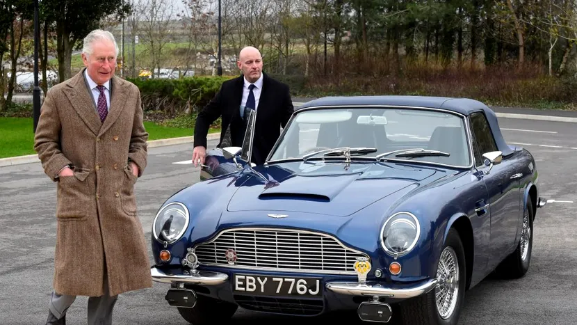 Cu ce funcționează mașina Aston Martin a Prințului Charles. ”Dacă vă vine să credeți”