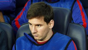 Messi nu a jucat niciun minut în returul cu Bayern.** "Barcelona fără Messi e ca.... !" Replici geniale ale fanilor: