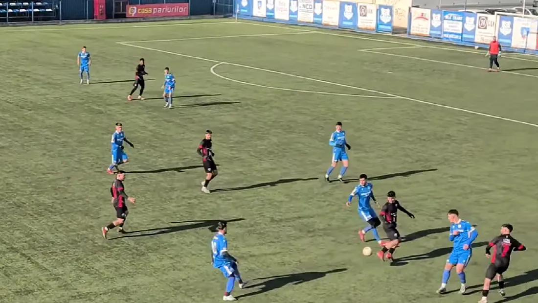 Amical spectaculos între Metalul Buzău și CSM Vaslui. Elevii lui Valentin Stan, conduși la pauză de formația din Liga 3